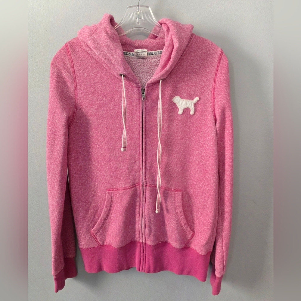 Pink Victoria Secret Hoodie Size Medium